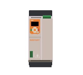 Устройство плавного пуска SBIM-30/60-04 30кВт, 60А, 3Ф, 400B, 50/60Гц, IP20, SBIM, INSTART, со встроенным байпасом