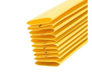 Трубка термоусадочная 30.0/15.0 1м желт. Rexant 23-0002