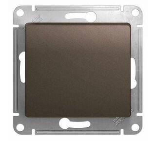 Механизм выключателя 1-кл. СП GLOSSA 10А IP20 10AX шоколад Schneider Electric ( SchE) GSL000811