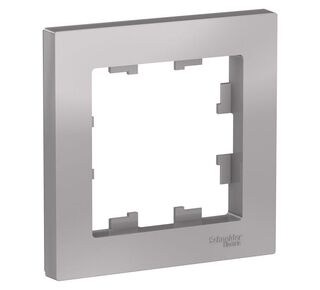 Рамка 1-м AtlasDesign алюм. SchE ATN000301