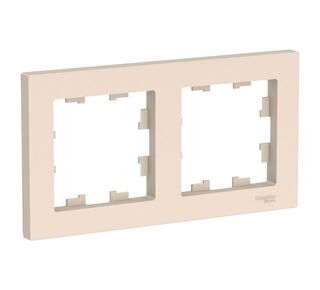 Рамка 2-м AtlasDesign универс. беж. SchE ATN000202
