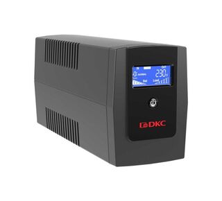Источник бесперебойного питания ИБП Info LCD 800В.А IEC C13 (3) USB + RJ45 DKC INFOLCD800I