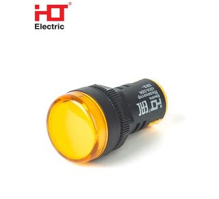 Светосигнальная арматура АD 16-22DS желтая 220В АС HLT