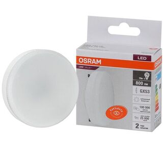 Лампа светодиодная LED Value LVGX5375 10SW/840 230В GX53 10х1 RU OSRAM 4058075582095