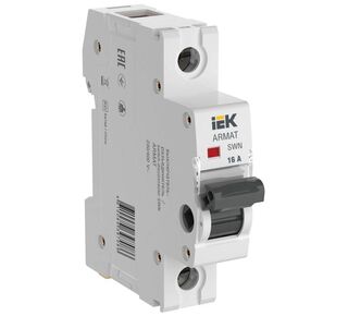 Выключатель-разъединитель SWN 1п 16А ARMAT IEK AR-SWN-1-016