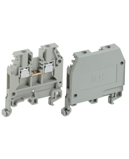 Зажим наборный ЗНИ-2.5кв.мм (JXB24А) сер. IEK YZN10-002-K03