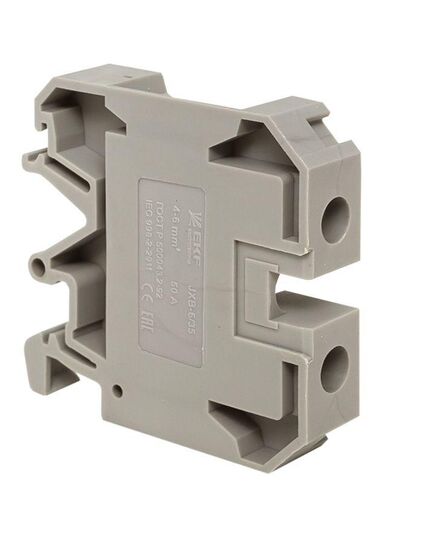 Колодка клеммная JXB-6/35 (50а) сер. EKF plc-jxb-6/35gy, изображение 4