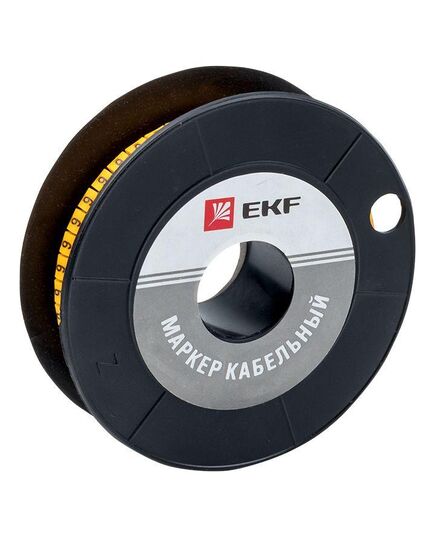 Маркер каб. 1.5кв.мм "6" (к-1000ед) (ЕС-0) EKF plc-KM-1.5-6