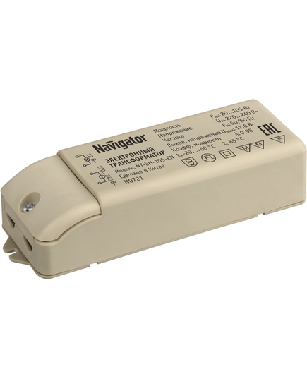 Трансформатор 94 433 NT-EH-105-EN IP44 для низковольтных галогенных ламп Navigator 94433