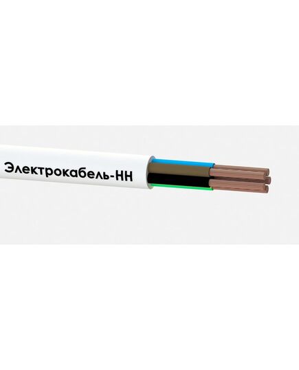 Провод ПВС 5х0.75 белый (м) ГОСТ