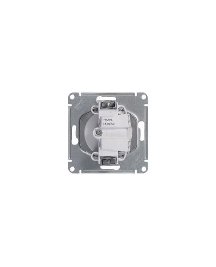 Механизм розетки 1-м СП Glossa 16А без заземл. бел. Schneider Electric ( SchE) GSL000141, изображение 4