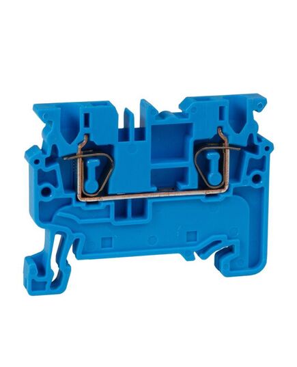 Клемма проходная пружинная OptiClip CX-2.5-I-BU-24A-(0.2-2.5) син. КЭАЗ 289712