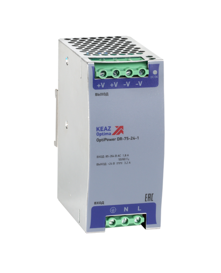 Блок питания OptiPower DR-75-24-1 КЭАЗ 284547