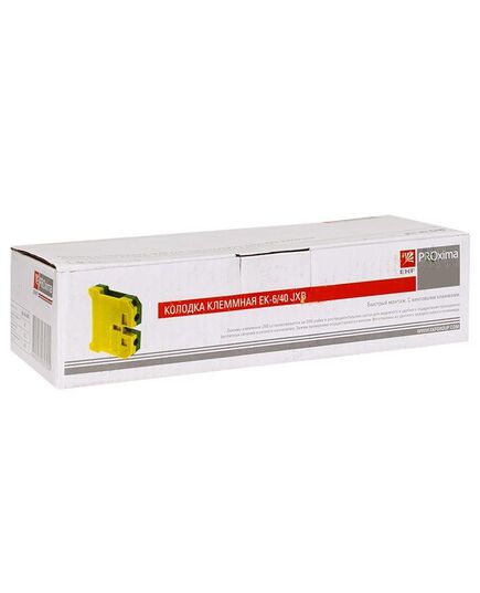Колодка клеммная EK-4/32 JXB земля EKF plc-ek-4/32, изображение 3