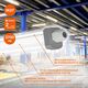 Светильник светодиодный Eco Class Damp Proof Slim 36Вт 4000К IP65 3700лм 1.2м ДСП промышленный накладной/подвесной сер. (аналог ЛСП) LEDVANCE 4058075169128, изображение 3