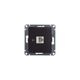Механизм компьютерной розетки 1-м Glossa RJ45 кат.5е шоколад Schneider Electric ( SchE) GSL000881K, изображение 4