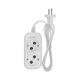 Удлинитель 2 гнезда 1.5м 2х0.75кв.мм б/з бел. PROCONNECT 13-4200, изображение 8