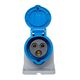 Розетка стационарная наружная 113 2Р+РЕ 16А 220В IP44 PROxima EKF ps-113-16-220-PRO, изображение 7