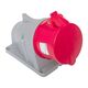 Розетка стационарная наружная 125 3Р+РЕ+N 32А 380В IP44 PROxima EKF ps-125-32-380-PRO, изображение 2