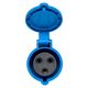 Розетка переносная 223 2P+PE 32А 220В IP44 PROxima EKF ps-223-32-220-PRO, изображение 6